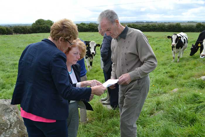 Looking after the cattle and magazine - our committee can multitask with the best of them!!!
